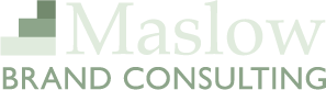 Maslow Brand Consulting Inverse Logo